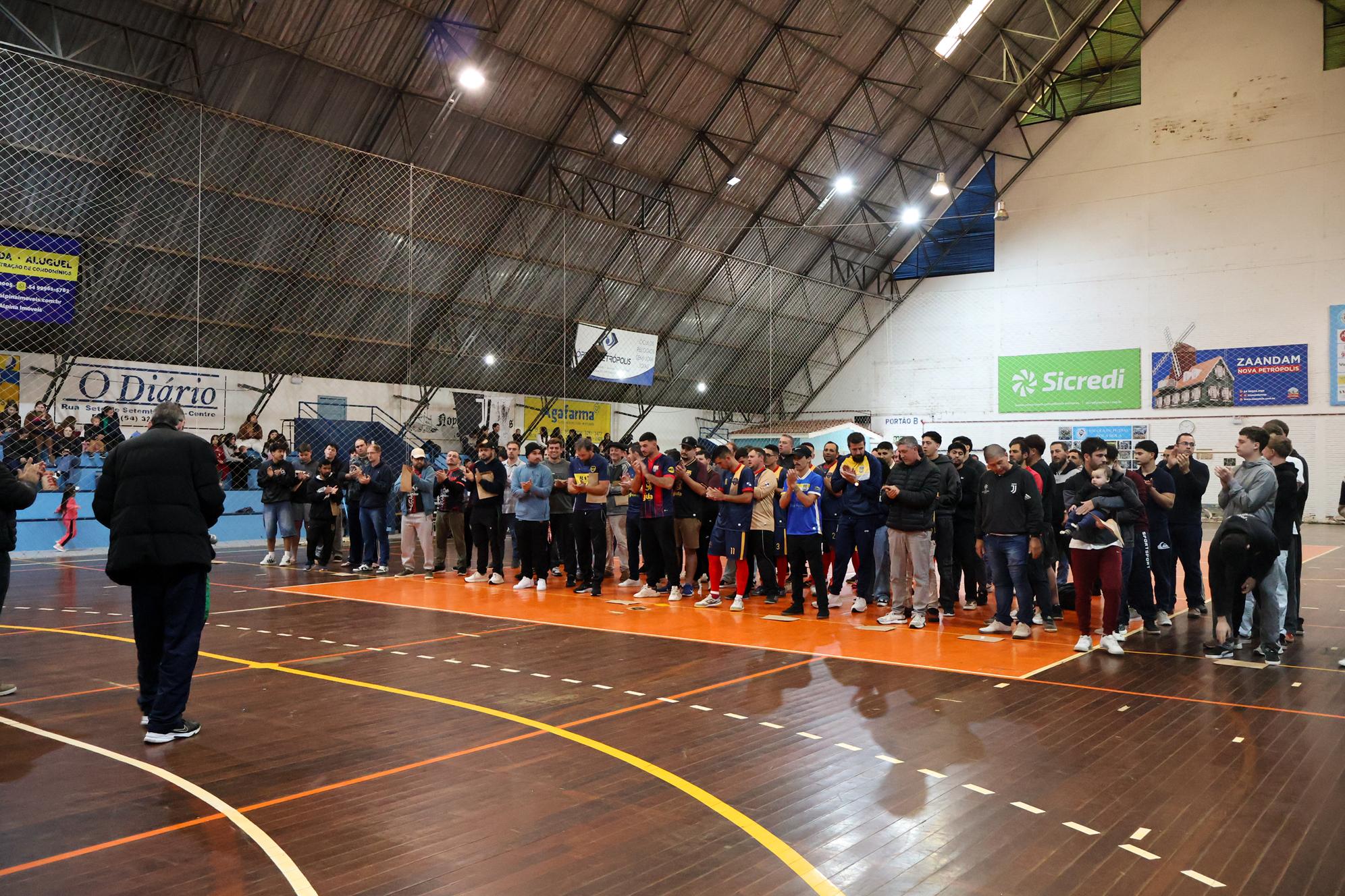 Copa Nova Petrópolis de Futsal Divisão de Acesso 2026 tem início com cinco partidas no Ginásio Frederico Michaelsen