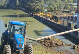 Corsan descarta risco de rompimento na barragem de São Marcos após redução do nível da água