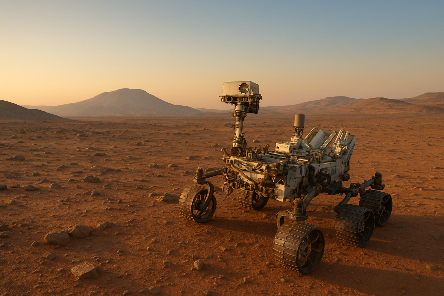 Curiosity completa 5 mil dias em Marte e NASA celebra com nova imagem do planeta