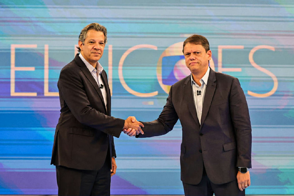 Debate eleitoral em São Paulo: as imprecisões de Tarcísio e Haddad sob análise