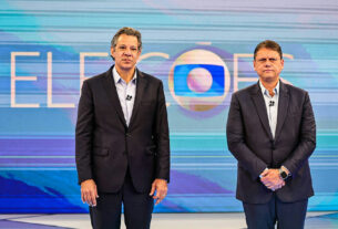 Debate na Globo: Tarcísio e Haddad travam embate decisivo antes do primeiro turno
