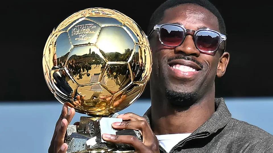 Dembélé aponta Kvaratskhelia como favorito à próxima Bola de Ouro