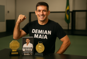 Demian Maia reflete sobre sua trajetória no UFC e a importância do jiu-jítsu em novo livro
