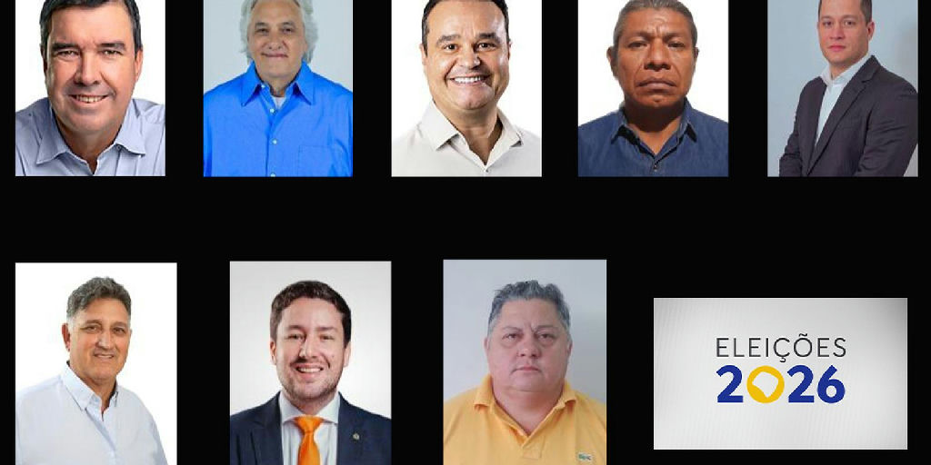 Eleições 2026 em Mato Grosso do Sul: conheça os oito candidatos ao governo