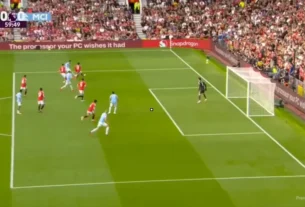 Erro de arbitragem em gol de Haaland gera polêmica no dérbi de Manchester
