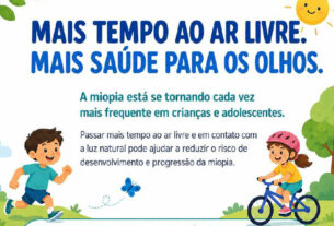Especialistas alertam para o avanço da miopia infantil e recomendam mais tempo ao ar livre