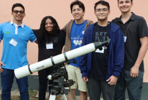 Estudantes brasileiros viajam ao Vietnã para a Olimpíada Internacional de Astronomia