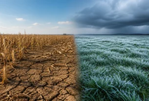 Frente fria traz chuva, tempestades e geada para o feriado em diversas regiões