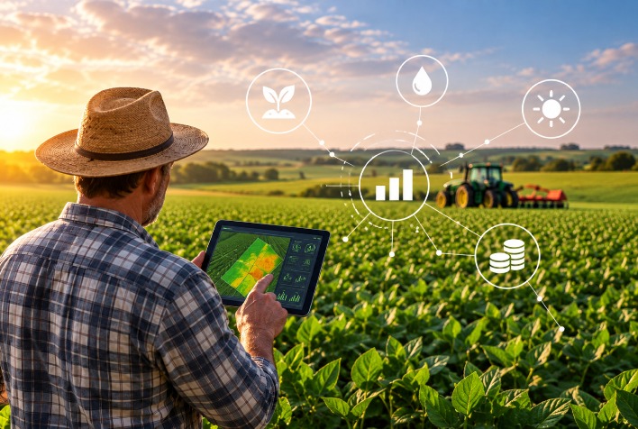 Gestão baseada em dados redefine investimentos e eficiência no campo