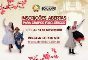 Grupos folclóricos já podem se inscrever para o 54º Festival Internacional de Folclore de Nova Petrópolis