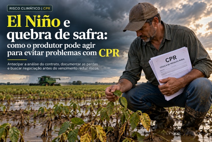 Impactos do El Niño na safra exigem gestão antecipada de contratos de CPR