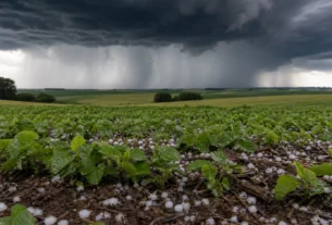 Inmet emite alerta de tempestades e granizo para o centro-sul do Brasil