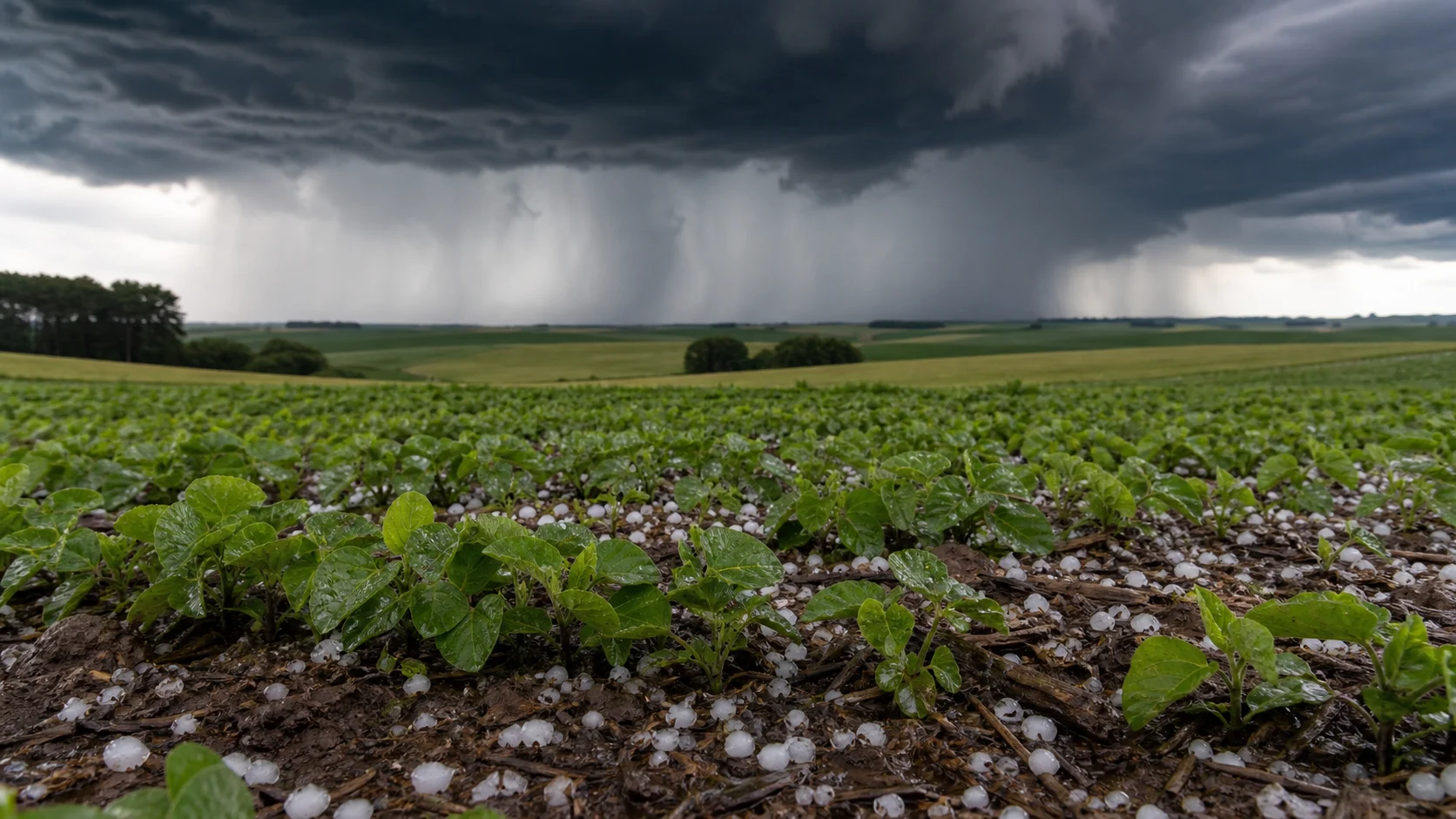 Inmet emite alerta de tempestades e granizo para o centro-sul do Brasil