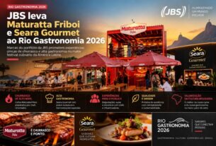 JBS promove experiências gastronômicas com Maturatta Friboi e Seara Gourmet no Rio Gastronomia 2026