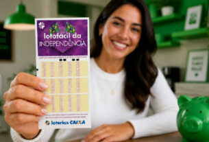 Lotofácil da Independência 2026 mira R$ 300 milhões e simula rendimentos