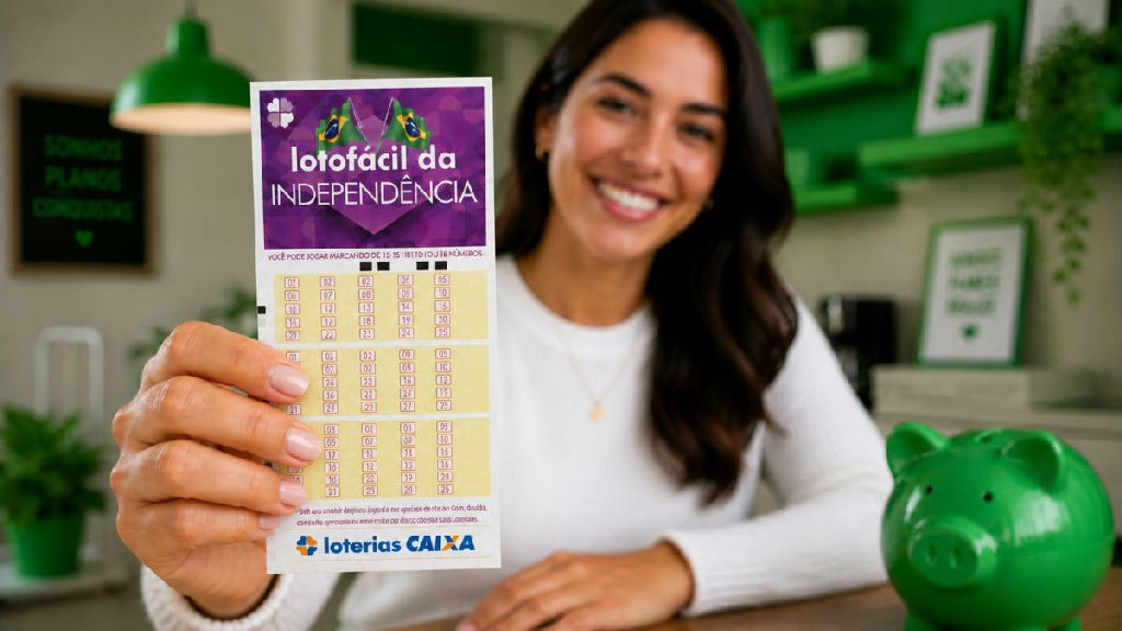 Lotofácil da Independência 2026 mira R$ 300 milhões e simula rendimentos