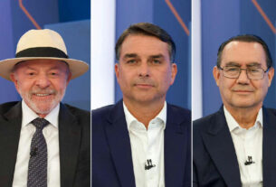 Lula e Flávio Bolsonaro registram empate técnico em simulação de segundo turno