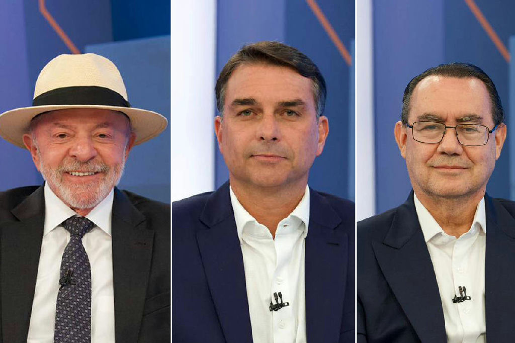Lula e Flávio Bolsonaro registram empate técnico em simulação de segundo turno