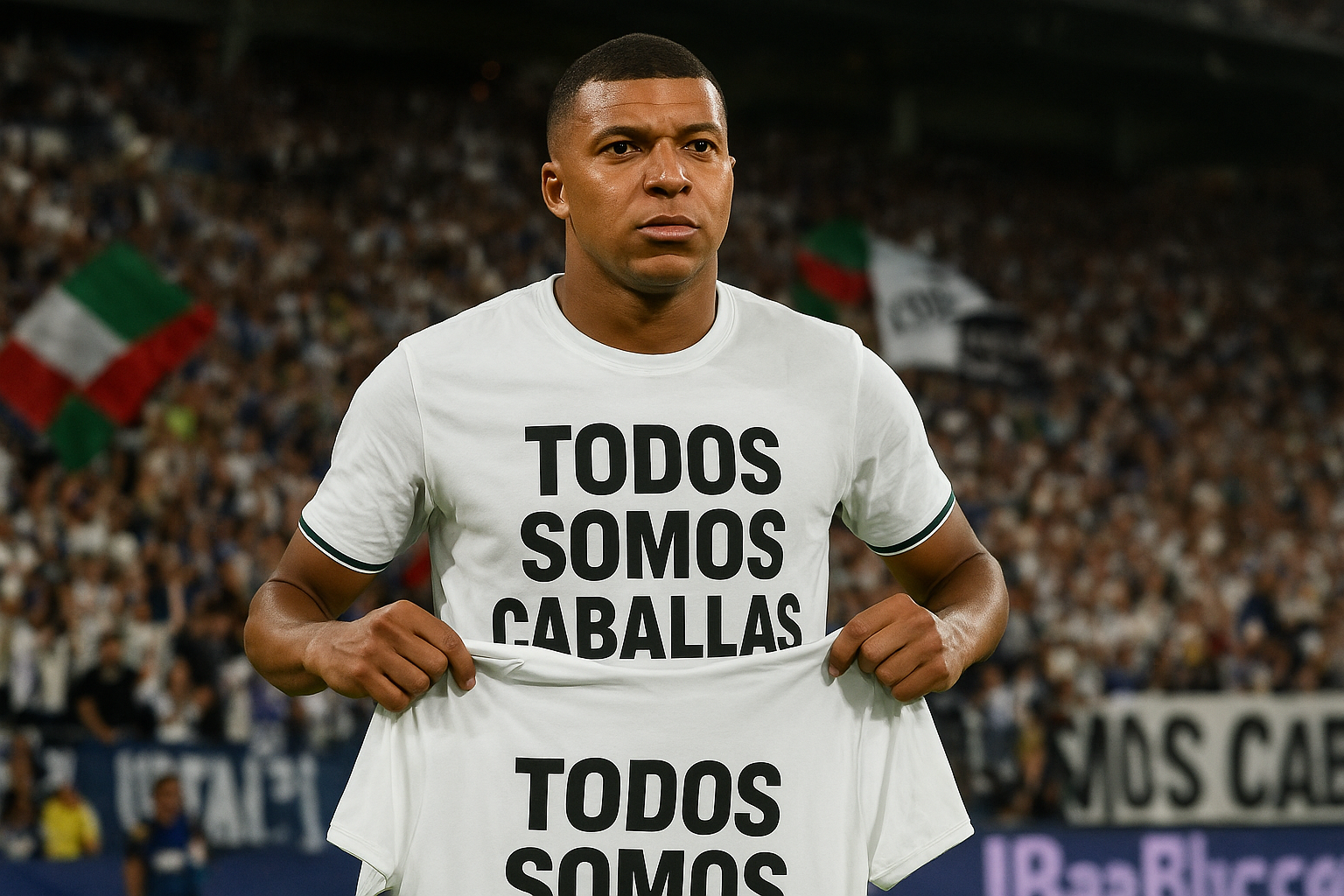 Mbappé esclarece gesto de apoio a Ceuta durante partida do Real Madrid