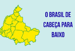 Nova cartografia do IBGE inverte mapas tradicionais e coloca Brasil e hemisfério Sul em destaque
