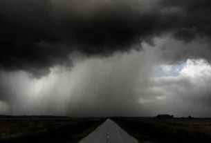 Nova frente fria avança pelo Brasil com alerta de temporais e ventos de 90 km/h