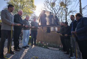 Nova Petrópolis entrega Monumento “Heimat – Raízes dos Agricultores” em homenagem aos imigrantes e agricultores que construíram a história do Município