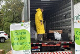 Nova Petrópolis recolhe quase 9 toneladas de resíduos na 3ª Coleta de Lixo Eletrônico, Óleo de Cozinha e Vidro de 2026