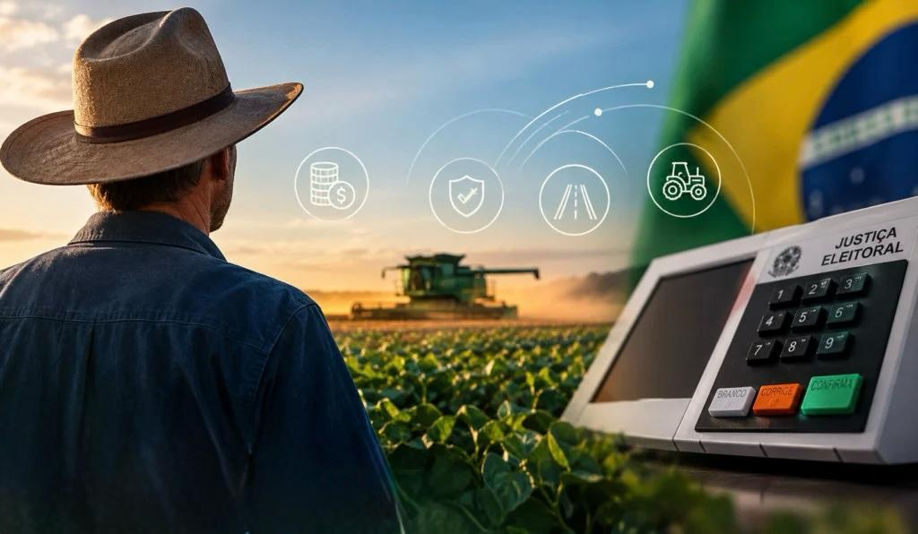 O que os presidenciáveis prometem ao setor agro nas eleições de 2026