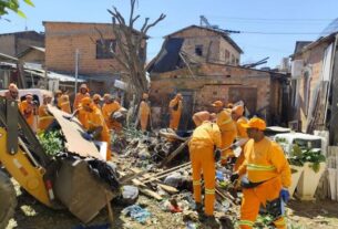 Operação na Vila São Pedro apreende 83 quilos de fios e cabos furtados