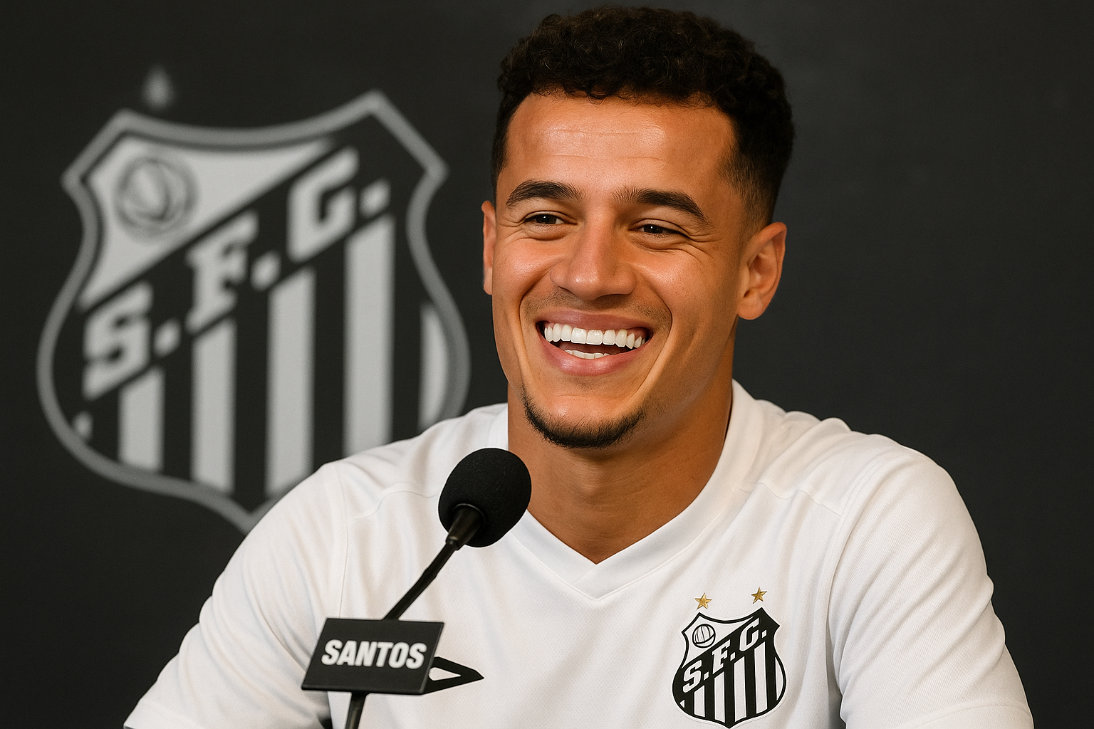Philippe Coutinho é anunciado como novo reforço do Santos a pedido de Neymar