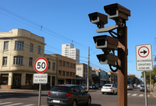 Porto Alegre instala novos detectores de avanço de sinal em cruzamentos estratégicos