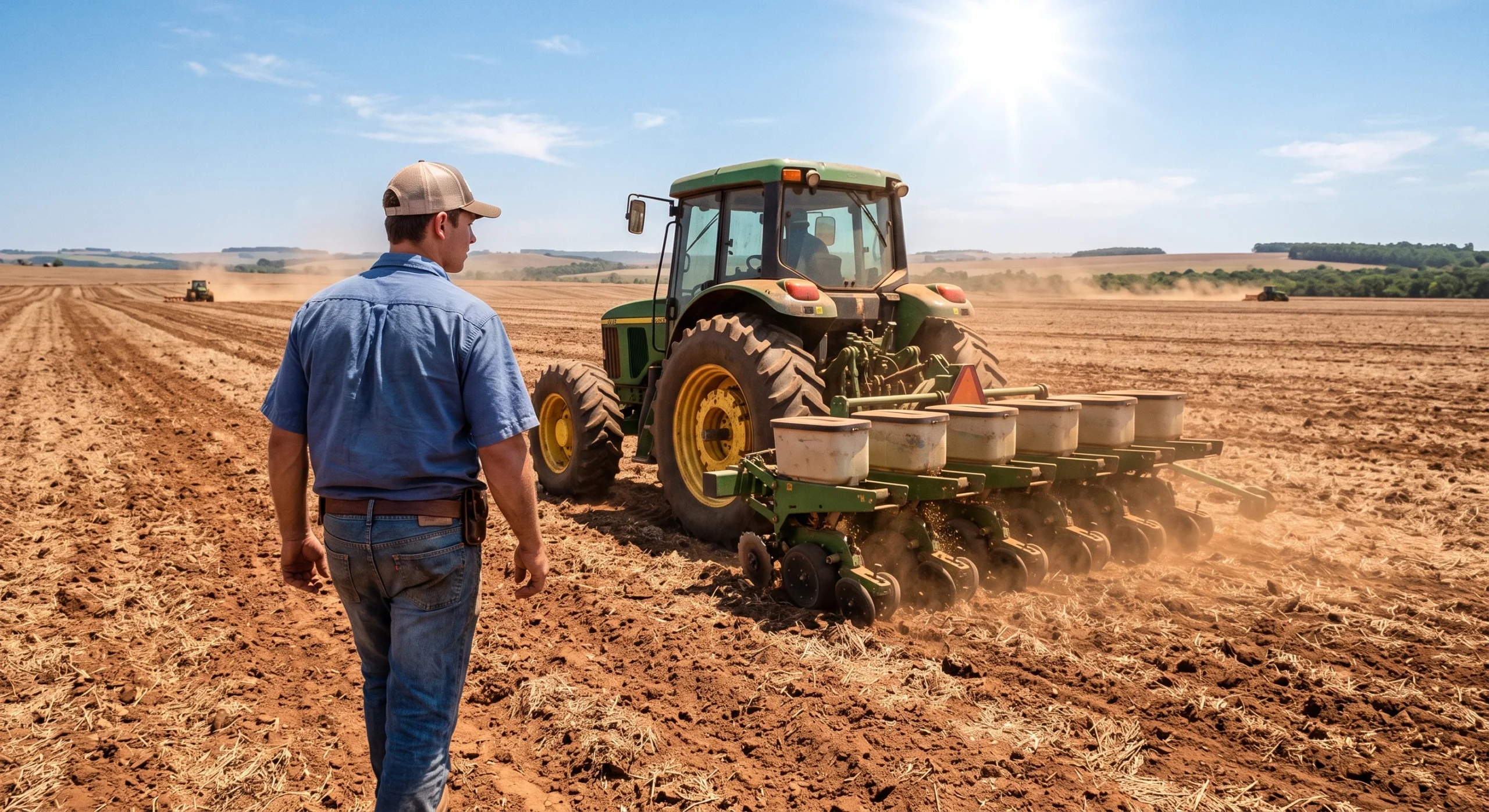 Produtor de soja em MT enfrenta desafios climáticos para avançar no plantio