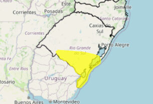Regiões do Rio Grande do Sul enfrentam alerta de tempestade nesta sexta-feira