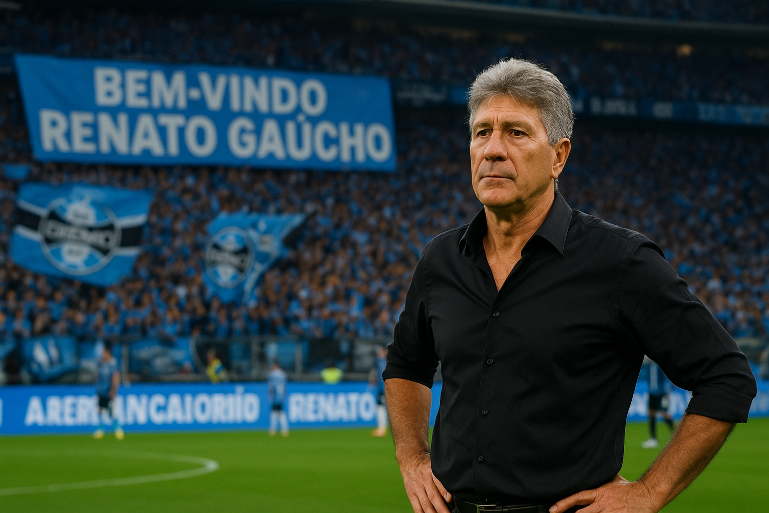 Renato Gaúcho retorna ao Grêmio em busca de recuperação na temporada