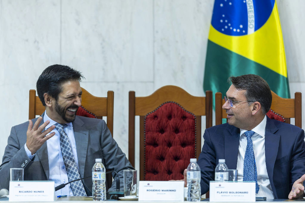 Ricardo Nunes minimiza comentário de Flávio Bolsonaro sobre hospital veterinário