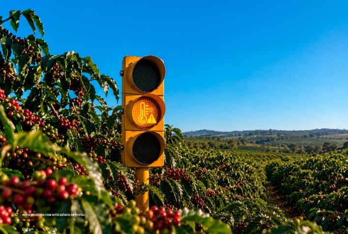Safra de café 2026/27 enfrenta risco de queda na produção e qualidade devido ao El Niño