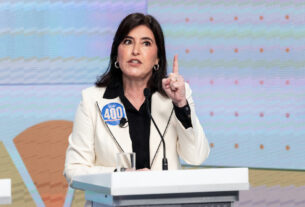 Simone Tebet critica adesão de Salles ao centrão e se posiciona como única candidata de centro
