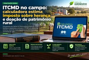 Sucessão no agro: calculadora estima impacto do ITCMD sobre patrimônio rural