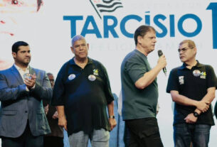 Tarcísio defende relação institucional com Milton Leite, alvo de operação policial