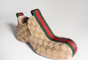 Tênis de luxo da Gucci fabricado na China levanta debate sobre produção