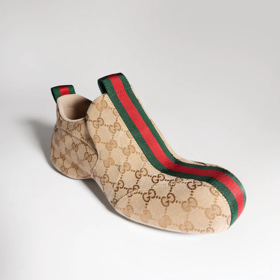 Tênis de luxo da Gucci fabricado na China levanta debate sobre produção