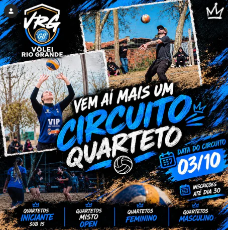 Torneio DE quartetos do VRG retorna com promessa DE diversão e competição