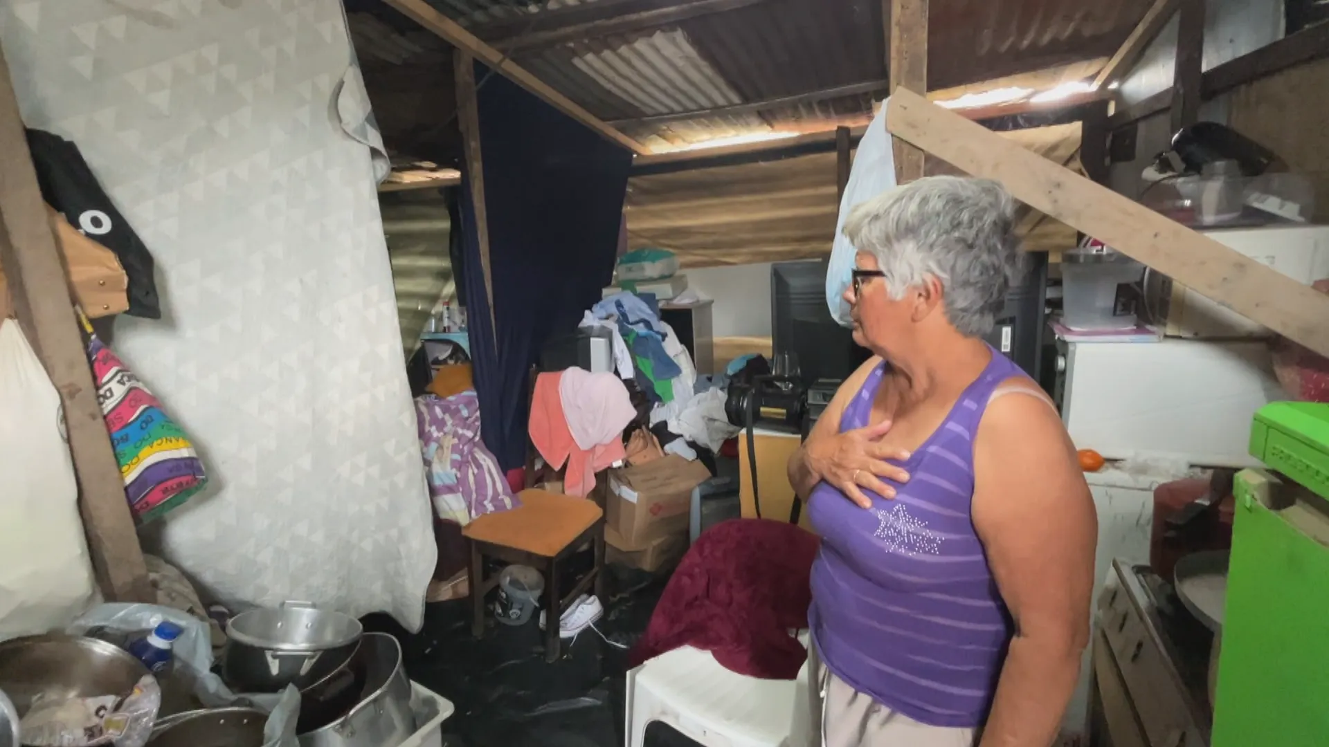 A dura realidade das famílias que enfrentam as cheias do Rio Uruguai em Uruguaiana
