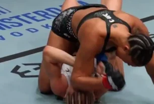 Alice Arde conquista vitória expressiva no UFC com nocaute técnico em Las Vegas