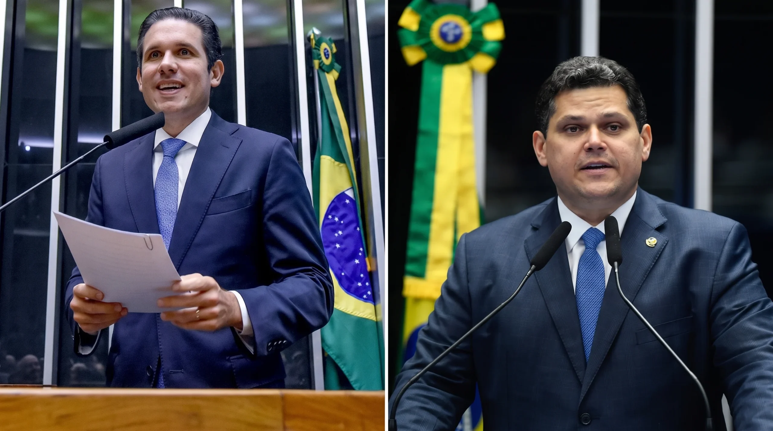 Após reeleição de Lula, Hugo Motta e Davi Alcolumbre pedem união nacional