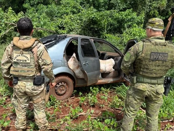 Apreensão de defensivos agrícolas contrabandeados mobiliza forças policiais no paraná