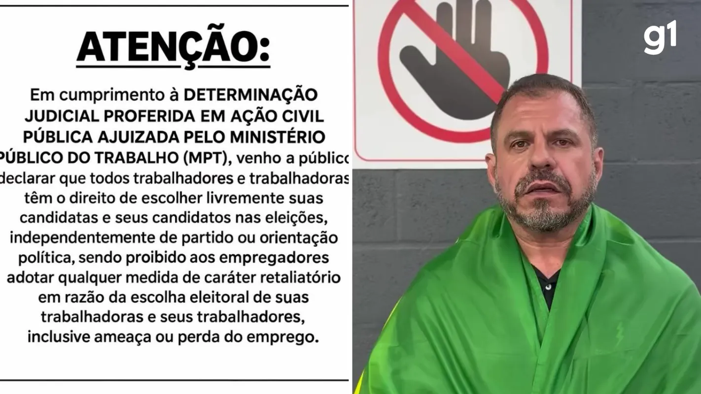 Assédio eleitoral leva Justiça a determinar remoção de vídeos e retratação de vereador no RS
