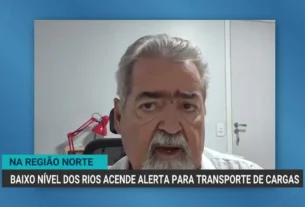 Baixo nível dos rios na região norte acende alerta para o transporte de cargas