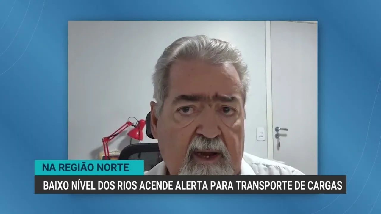 Baixo nível dos rios na região norte acende alerta para o transporte de cargas