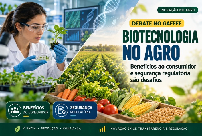 Biotecnologia no campo: o desafio de conectar inovação, segurança e o consumidor final